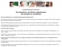 Tablet Screenshot of liebeskummer.com